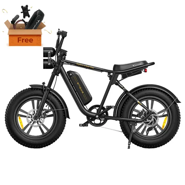 ENGWE M20 Electric Bike 20 Inch 48V 13AH 750W Motor45Km/h Speed Black