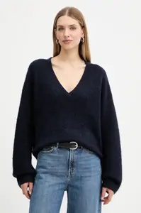 Svetr s příměsí vlny BOSS Orange C_Fiti