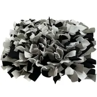 Čmuchacíkoberečky.cz® Čmuchací kobereček extra hustý ČERNO-BÍLO-ŠEDÝ 179/45X