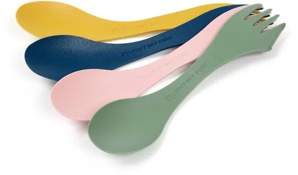 Light my fire Spork Original BIO 4-pack viz obrázek Cestovní příbor