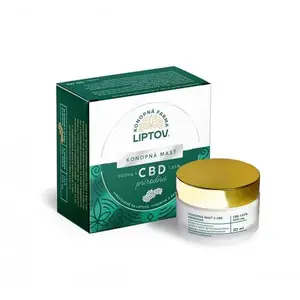 Konopná mast CBD 1.65% (CBD 500mg) čistá 30 ml