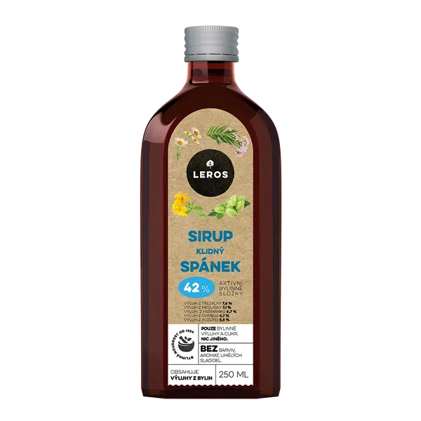 Leros Sirup Klidný spánek 250 ml
