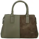 Dámska kabelka do ruky tmavo zelená - Coveri Belle