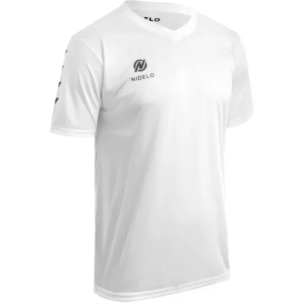 NIDELO FOOTBALL SHIRT NANTES Dětský fotbalový dres, bílá, velikost 6Y