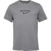Nike DRI-FIT TEE PRO TRAINING M Pánské sportovní triko, tmavě šedá, velikost