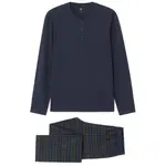 CELIO XMIPYMIX Pánské pyžamo, tmavě modrá, velikost