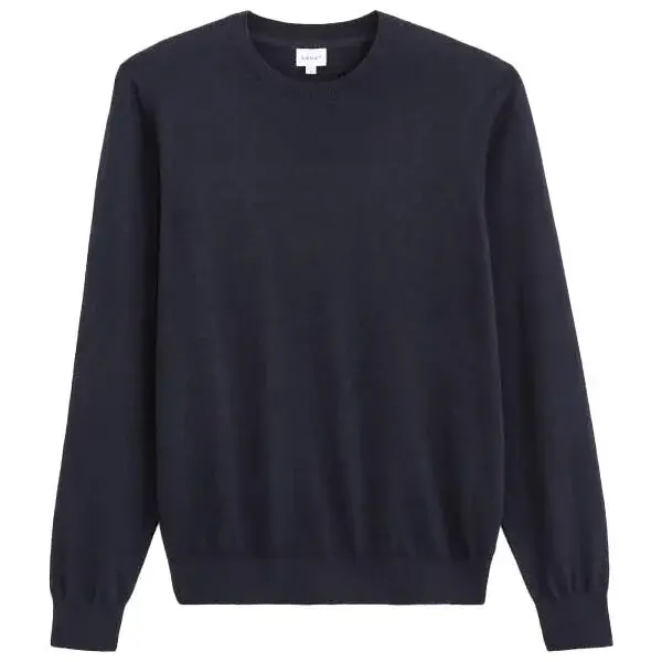 CELIO VECREWFLEX Pánský svetr, tmavě modrá, velikost