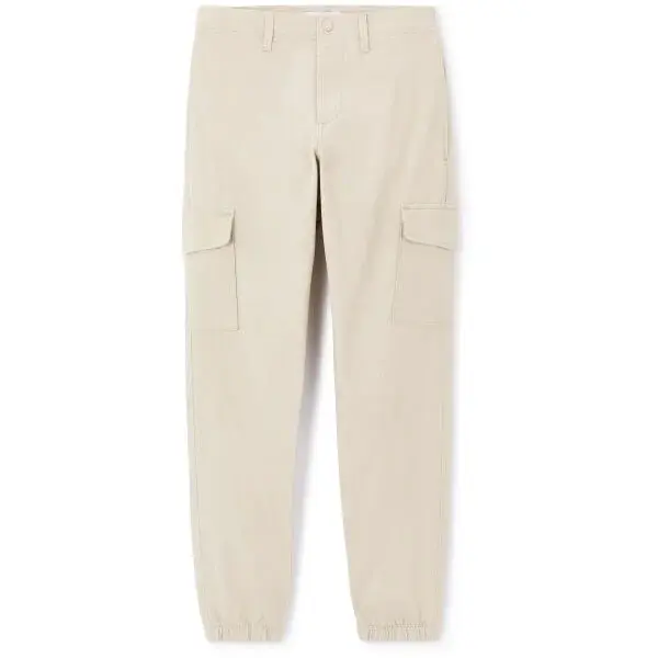 CELIO DOLYTE Pánské kalhoty, bílá, velikost