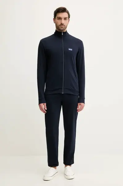 Tepláková souprava BOSS 365 Long Set pánská, tmavomodrá barva, 50554873