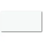 Keramický glazovaný obklad matný biely 20 x 40 cm