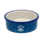 MAGIC CAT Miska keramická kočičí tlapka modrá 12,5x5 cm