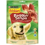 Purina Pochúťka pre psov Friskies Beggin Strips s príchuťou slaniny 120 g