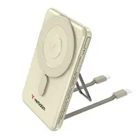 Verbatim, Power banka Charge ,n, Go se dvěma kabely, 5V, nabíjení telefonu, 32253, 5 000mAh, magnetické připevnění, zlatá