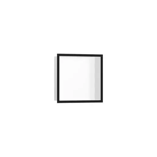 Hansgrohe XtraStoris Individual polička s rámom vo farbe matná čierna 56099670