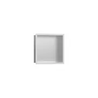 Hansgrohe XtraStoris Individual polička s rámom vo farbe matná biela 56097700