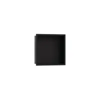 Hansgrohe XtraStoris Original polička s rámom vo farbe matná čierna 56061670