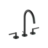 Kludi Nova Fonte umývadlová batéria s výpusťou čierna 201433915