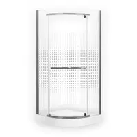 Roth Project sprchový kút štvrťkruh 80x80 cm N0128