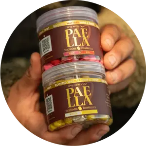 One more cast wafters boosted fluoro wafters paella 100 g 10x14 mm - red & pink