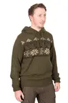Fox mikina xmas hoodie - xxxxl