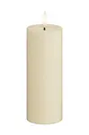 Led sviečka Deluxe Homeart Cream Bloklys 5 x 12,5 cm