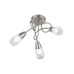 Stropné osvetlenie Reality Colmar nikel R60023007