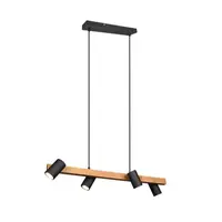 Trio Marley závesné osvetlenie čierna 312490432 TR312490432