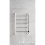 Sušiak uterákov elektrický P.M.H. Niklas 95,2x65,7 cm čierná NI1657952BK