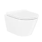 Wc závesné Glacera Ava so zadným odpadom S200114