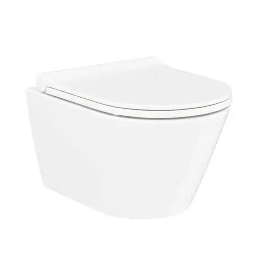 Wc závesné Glacera Ava so zadným odpadom S200114