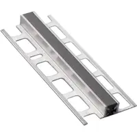 Lišta dilatačné Havos, hliník, dĺžka 250 cm, výška hrany 10 mm, ALDL122504