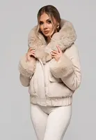 Edoti Women's jacket with detachable fur OW-JALP-0100 v2