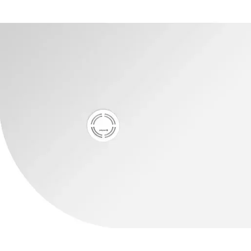 Polysan Flexia sprchová vanička štvrťkruhová 110x90 cm liaty mramor 91361