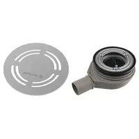 Polysan Flexia vaničkový sifón 90 mm krytka nerez 17761