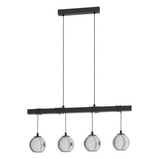 Závesné osvetlenie Eglo ARGALLO čierna 39761