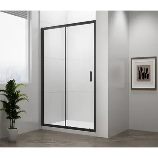 Sprchové dvere 140 cm Polysan Easy Black EL1415B