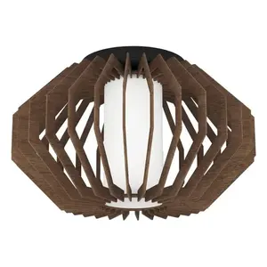 Stropné osvetlenie Eglo RUSTICARIA čierna 900385