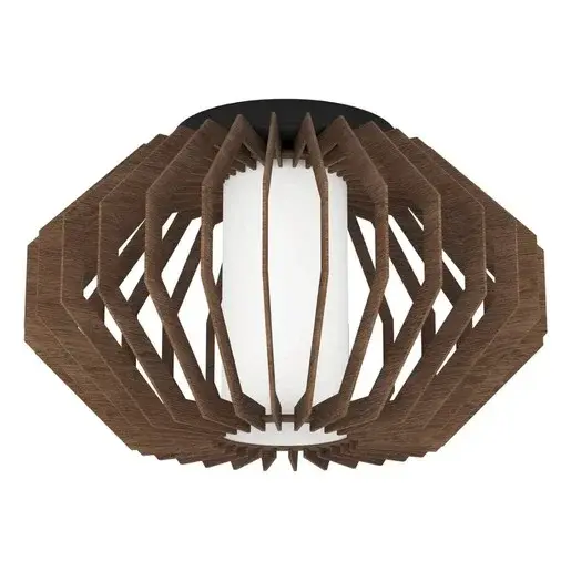 Stropné osvetlenie Eglo RUSTICARIA čierna 900385