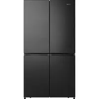 Hisense americká chladnička, čierna RQ758N4SBFE