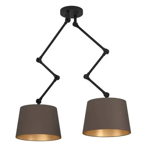 Stropné osvetlenie Eglo PISTUNIO čierna 390199