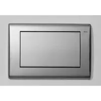 Tece Planus ovládacie tlačidlo z nerezu z nerezu broušený 9240310 9.240.310