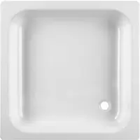 Sprchová vanička štvorcová Jika 90x90 cm smaltovaná oceľ H2140900000001