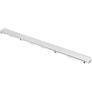 Tece Drainline rošt 115 cm sklo bílá lesk plný 601291