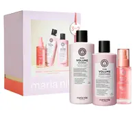 Dárková sada pro objem a výživu jemných vlasů Maria Nila Pure Volume Holiday Box + dárek zdarma
