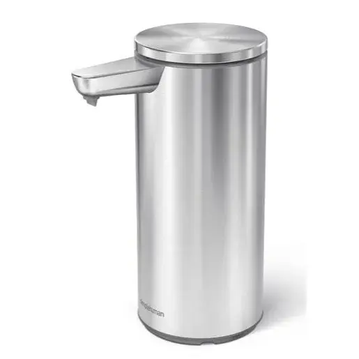 Bezdotykový dávkovač mydla Simplehuman 266 ml dobíjacia kartáčovaná nerez SHST1082