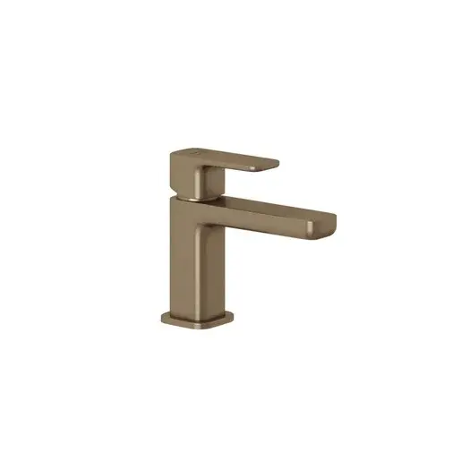 Kludi Renon umývadlová batéria s clic-clac kartáčovaný bronz 42266N175