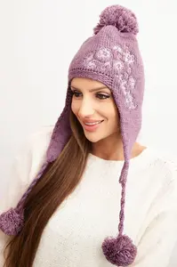 Kesi Dámská ušanka Emma K343 denim