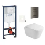 Závesný wc set do ľahkých stien / predstenová montáž Glacera Ava SIKOGRSAVASCAL0