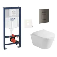 Závesný wc set do ľahkých stien / predstenová montáž Glacera Ava SIKOGRSAVASCAL0