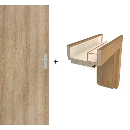 DRE Technické protipožiarne dvere levé 80 cm brest SETDPOJ80L